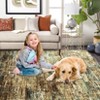 Machine Washable 2×6 Runner Rug Modern Abstract Area Rug with Non-slip Backing, Soft Low Pile Contemporary Printed Carpet for Entryway - 4 of 4