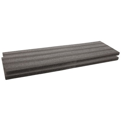 Okuna Outpost 2 Sheet Polyethylene Foam Sheets, Customizable Insert Pad for Cases, Crafts, Packing Supplies Materials, 54 x 16 x 1.5 in