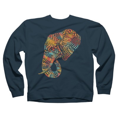 Adult Design By Humans Elephant (Majestic) By kase Sweatshirt