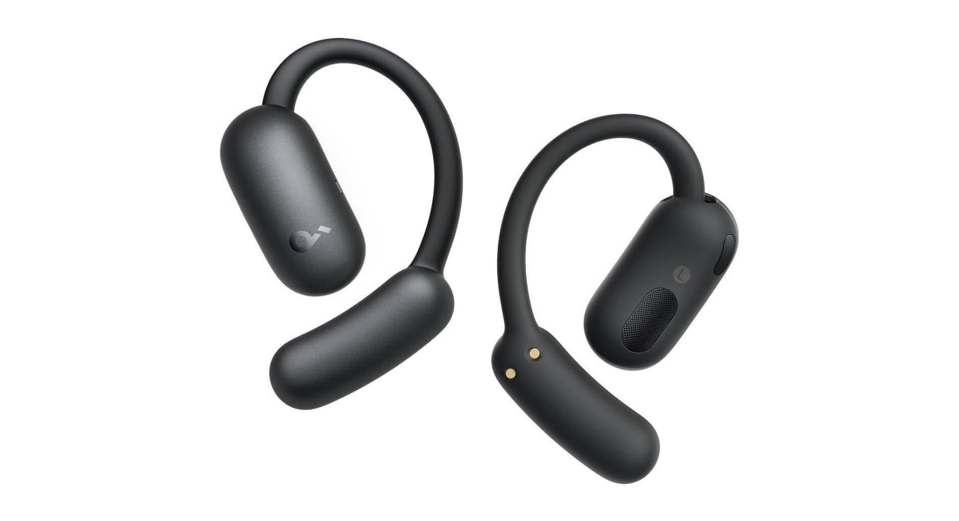 Renewed Soundcore AeroFit 2 by Anker, Open-Ear Headphones, Adjustable Ear Hooks, Snug Fit (Refurbished)