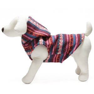 Gooby Design Pet Sweater Hoodie, Large, Pink - 1 of 1