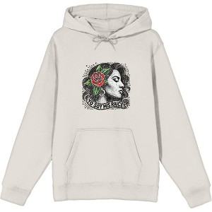 Yo Soy Mis Raices Mosaic Woman Adult Long Sleeve Hoodie - 1 of 2