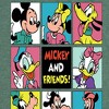 Women's - Disney - Mickey and Friends Grid Short Sleeve Graphic T-Shirt - 2 of 4
