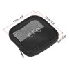 Unique Bargains Nylon Mesh Zipper Portable Travel Storage Makeup Bag - 2 of 3