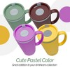 Copco Cone Desk Mug, 16 Ounce (Set of 4) - Double Wall Insulated Mug Set with Lid and Handle, Microwave & Dishwasher Safe, BPA-Free (Assorted Colors) - 4 of 4