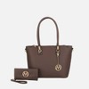 MKF Collection Vanessa Women's Fashion Tote & Wallet Set Handbag by Mia K - 2 of 4