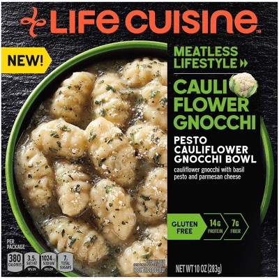 Life Cusine Frozen Meatless Pesto Cauliflower Gnocchi - 10oz
