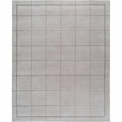 Hauteloom Siarl Gray Checkered Area Rug