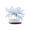 New York & Company Big Flower Women's T-Strap Sandal - 4 of 4