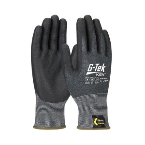 G-Tek KEV Gloves Kevlar Engineered Yarn Red 13 09-K1640/M - 1 of 2