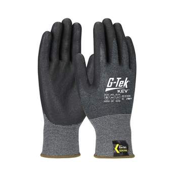 G-Tek KEV Gloves Kevlar Engineered Yarn Red 13 09-K1640/L