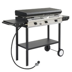 Karl Home 2-in-1 225,000 BTU Outdoor Propane Gas Stove with Griddle - 1 of 4