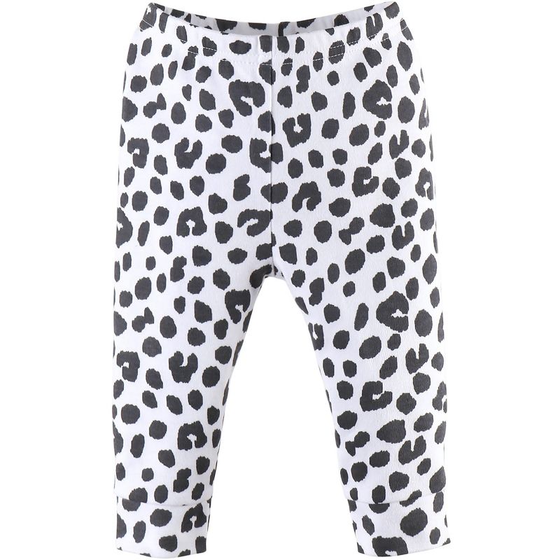 The Peanutshell 5-Pack Baby Pants, Polka Dots and Floral Print, 5 of 7