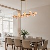 16 - Light Luxury Rectangle Globe Chandelier - 2 of 4