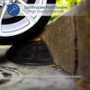 Heavy Duty Curb Ramp Set for Accessibility with Heavy-Duty Plastic, 2-Piece Kit, Black - 2 of 4