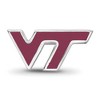 Black Bow Jewelry Sterling Silver Virginia Tech Hokies NCAA Bead Charm - 3 of 4