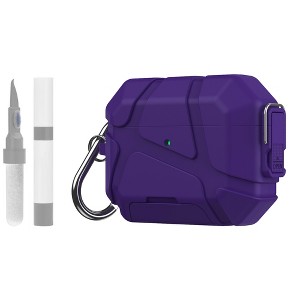 HTUTWOO for AirPods Pro 3 Case, Armor Design Hard Case, Full Drop Proof Protective Case with Keychain and Cleaner Kit - 1 of 4