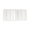 Kate & Laurel All Things Decor 30"x10"x14" Sartell Scallop Wall Cabinet White - 4 of 4