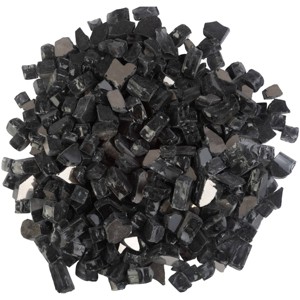 Home-Complete 10.47 lbs .5" Fire Glass Black - 1 of 4