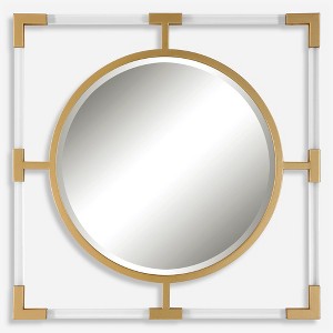 Uttermost Balkan Small Gold Mirror - 1 of 4