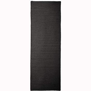 Colonial Mills Simply Home Solid Runner - Black 2'x5' - 1 of 4