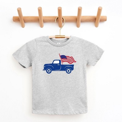 The Juniper Shop Truck With Flag Youth Short Sleeve Tee