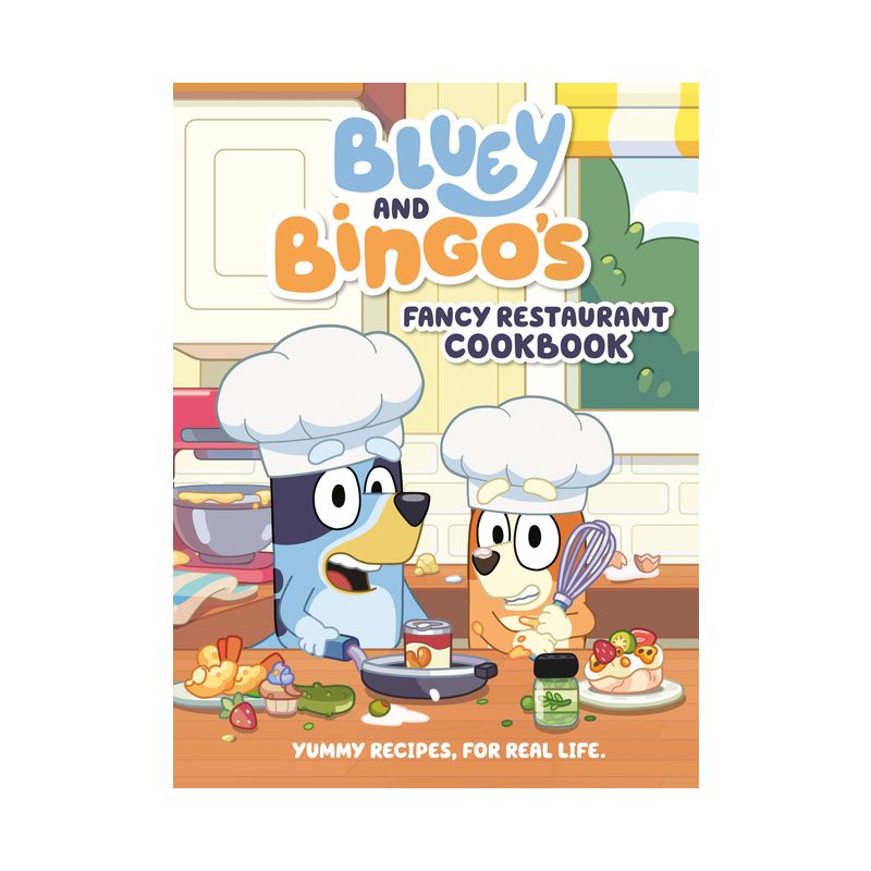 Bluey and Bingo&#39;s Fancy Restaurant Cookbook - by  Penguin Young Readers Licenses (Hardcover), 1 of 2