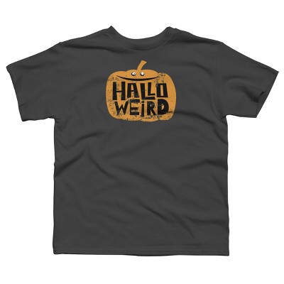 Boy's Design By Humans Halloween Halloweird By Spindriftdesigns T-Shirt