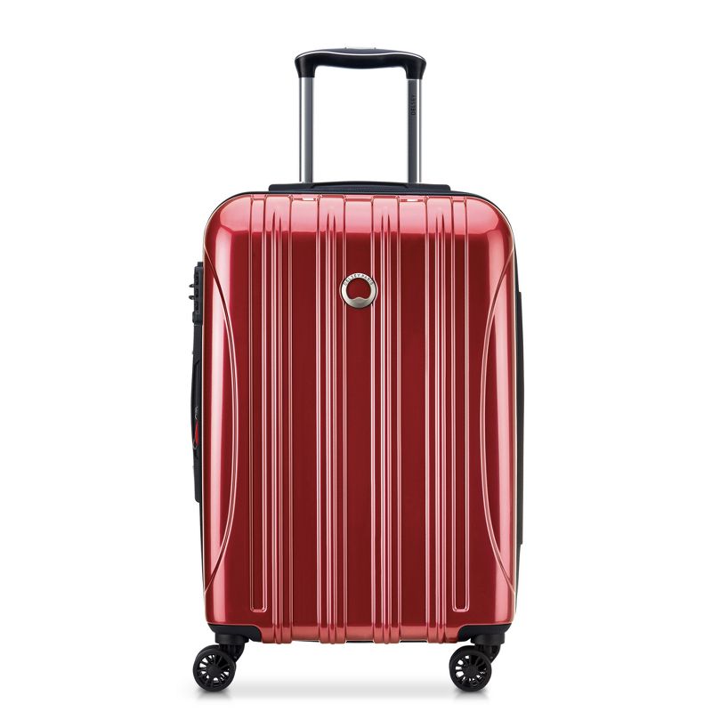 DELSEY Paris Aero Expandable Hardside Carry On Spinner Suitcase - Red, 3 of 11