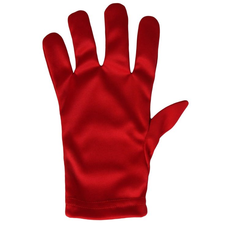 HalloweenCostumes.com   Kid's Red Gloves, Red, 1 of 2