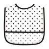 Hudson Baby Infant Girl Waterproof PEVA Bibs 5pk, Latte, One Size - 4 of 4