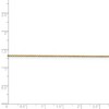 Black Bow Jewelry 0.95mm, 14k Yellow Gold, Diamond Cut Cable Chain Necklace - 4 of 4