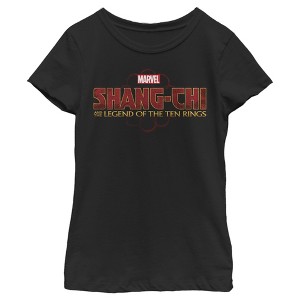 Girl's Marvel Shang-Chi and the Legend of the Ten Rings Logo T-Shirt - 1 of 4