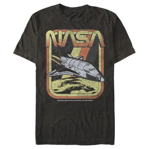 Men's NASA Retro Rocket Poster T-Shirt - 1 of 4