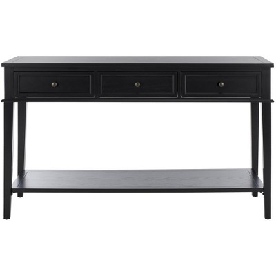 Manelin Console - Black/antique Gold - Safavieh : Target