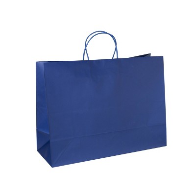 large navy gift bags