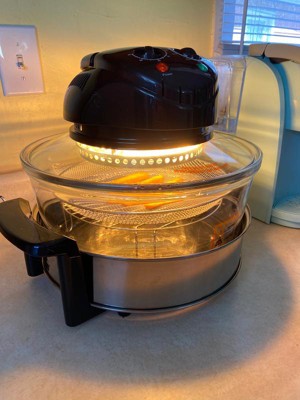 MegaChef Multipurpose Countertop Halogen Oven Air Fryer/Rotisserie/Roaster  in B - 9332230