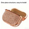 HTUTWOO for AirPods Pro 3 Diamond Case, Bling Shockproof Protective Cover with Keychain and Cleaning Kit for Women - 4 of 4