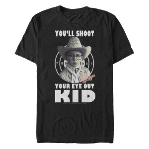 Men's A Christmas Story You'll Shoot Your Eye Out Kid T-Shirt - 1 of 4