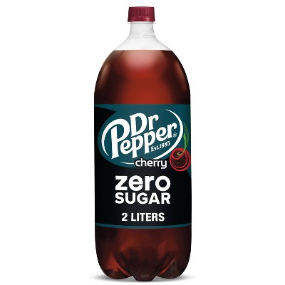 Dr Pepper Zero Sugar Cherry - 2 Liter Bottle