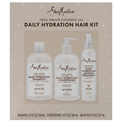 SheaMoisture Daily Hydration Shampoo - Virgin Coconut Oil - Shop Shampoo &  Conditioner at H-E-B