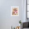 Deny Designs LouBruzzoni Girl with Pink Bow Art Print - 3 of 4