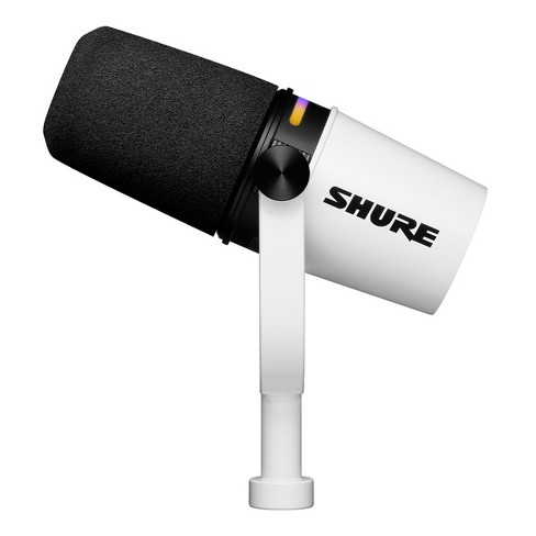 Shure Mv7 Hybrid Output Usb c Xlr Podcast Microphone white