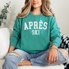 Simply Sage Market Women's Garment Dyed Graphic Sweatshirt Apres Ski University - 2 of 3