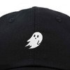 Dalix Ghost Embroidered Mens Womens Cotton Dad Hat Baseball Cap Adjustable - 2 of 4