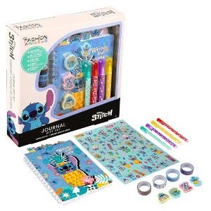 Fashion Angels: Disney Stitch Journal Gift Set - 80-Page Book, 4 Gel Pens - 1 of 4