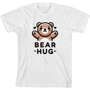 Bear Hug Youth Crew Neck Short Sleeve Tee - 1 of 2