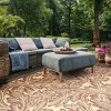 Courtyard CY2996 UV & Stain Resistant Non-Shedding Power Loomed Indoor/Outdoor Rugs - Safavieh - 2 of 4