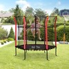Jump Into Fun Recreational Trampoline for Kids With Security Fence  Entrance Mesh Door Makes It Easy To Enter And Exit For Indoors And Outdoors Use - 4 of 4