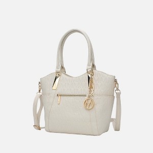 MKF Collection Hazel Handbag Vegan Leather Women’s Tote by Mia K - 1 of 4